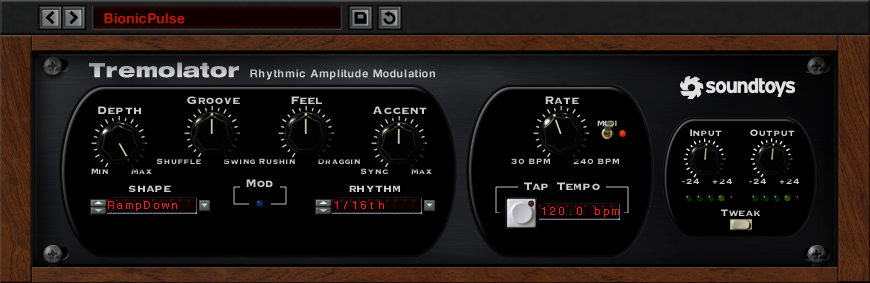 Soundtoys Tremolator